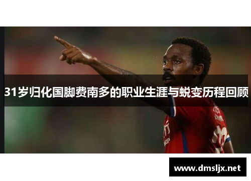 31岁归化国脚费南多的职业生涯与蜕变历程回顾